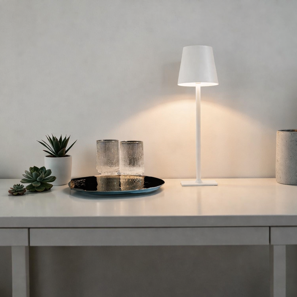 LAMPARA LED DE ESCRITORIO - NEGRO