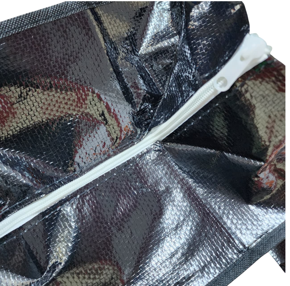 2 bolsas con cierre de 55cm x 50cm con diseño - Mediano