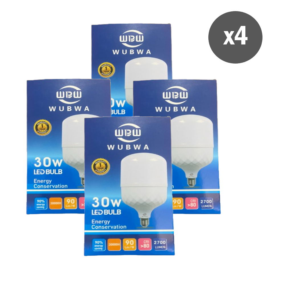 Pack  de Focos Bombillas led de 30W High Power