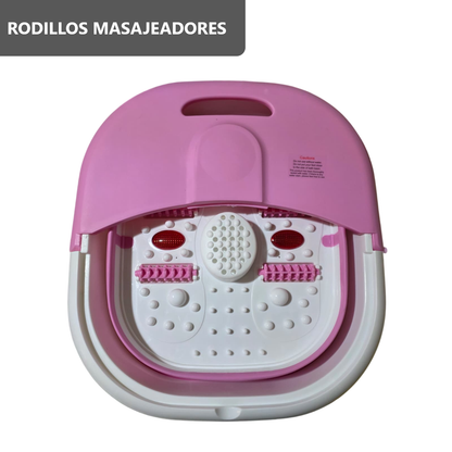 Tina masajeadora Eléctrica Plegable para Pies
