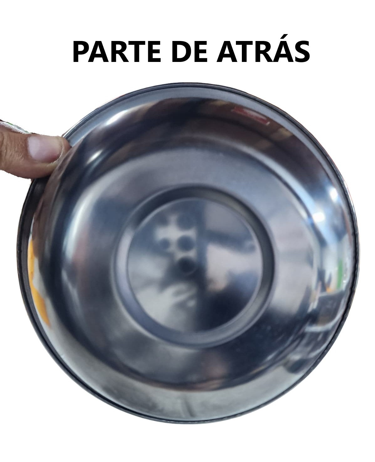 6 TAZONES DE METAL 16.5CM PESADO 72G PEQUEÑO
