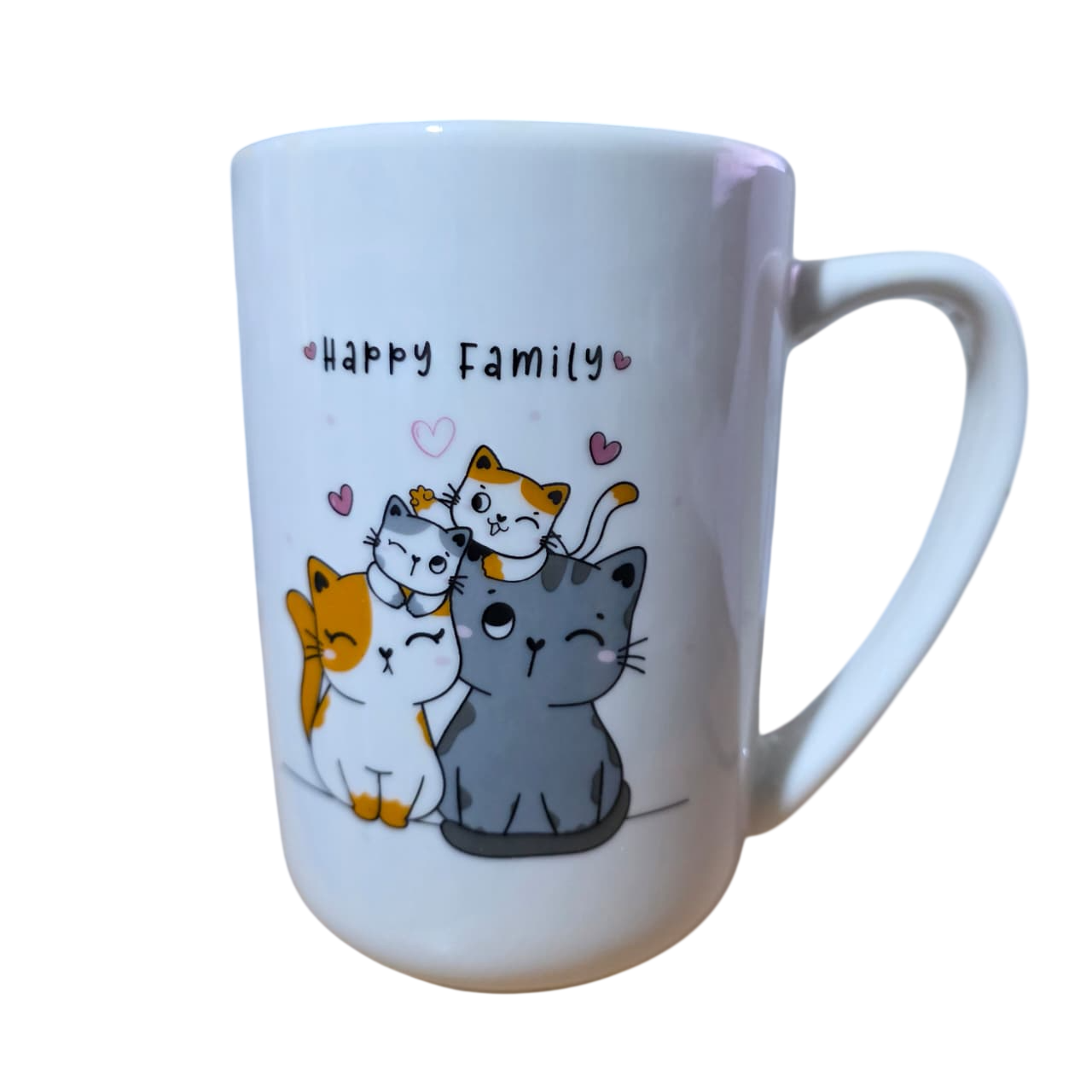 Kit x2 Tazas de con figura de gatos