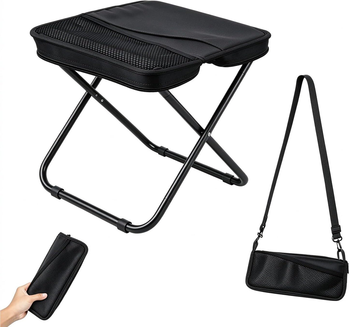 BancoTaburete de camping ligero plegable portátil