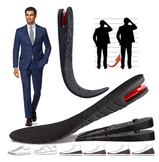 Plantillas Elevadoras Elevate Shoes crece 6cm Unisex