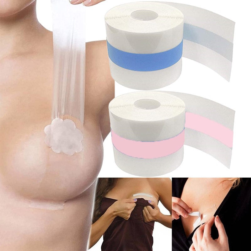 Boob Tape Cinta Levanta Senos Invisible de 5 Metros