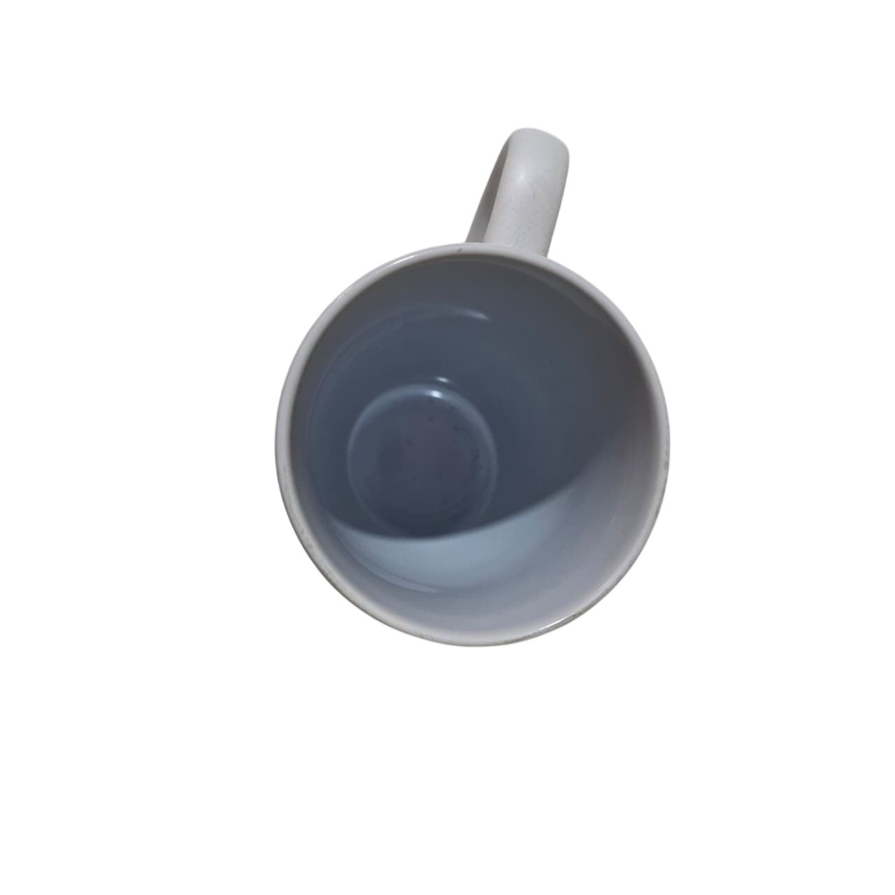 SET 3 TAZAS DE LOZA BLANCA