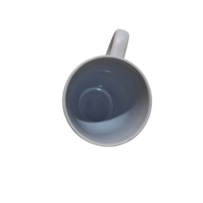 SET 3 TAZAS DE LOZA BLANCA