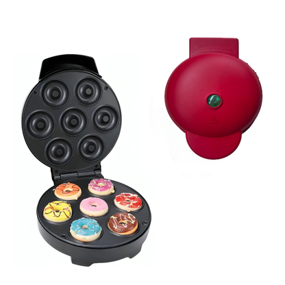 Mini máquina para hacer donuts 7 ranuras