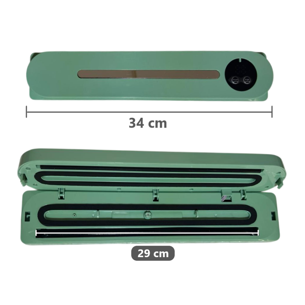 Selladora Al Vacio de alimentos 34 cm con bolsas