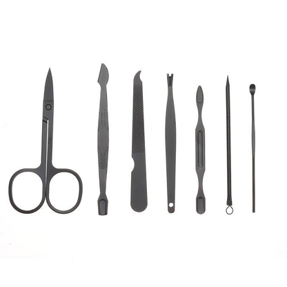 Set de Manicura y Pedicura de acero inoxidable - 10 en 1