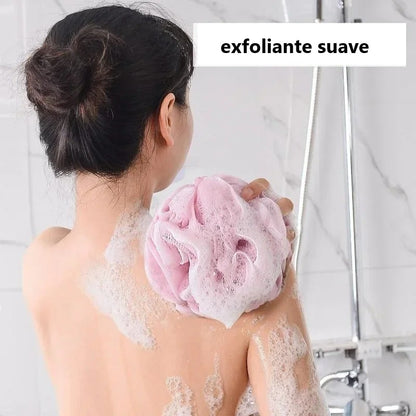 2 ESPONJAs PARA BAÑO GRUESO