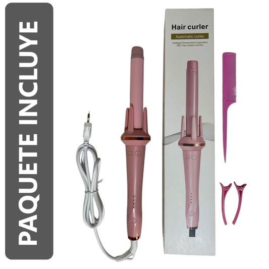 Rizador Giratorio de cabello para mujer portátil DE 60W