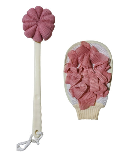 CEPILLO PARA BAÑO Y GUANTE