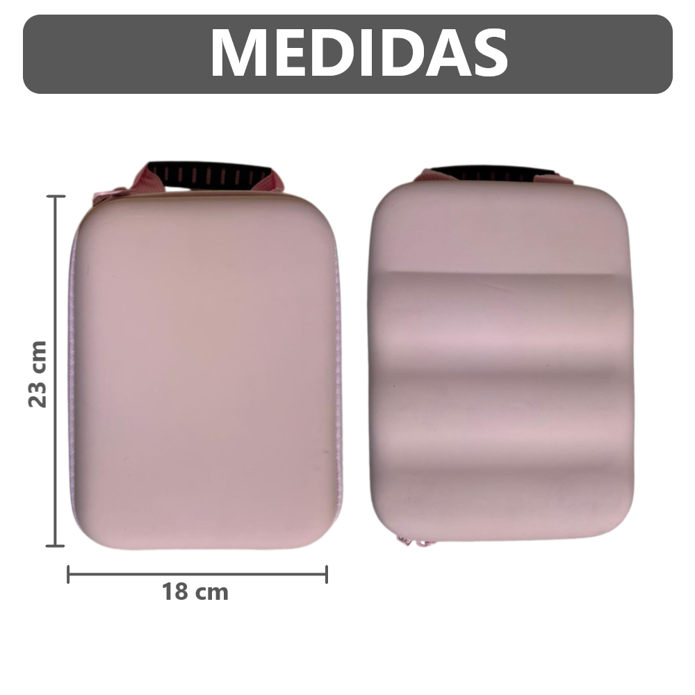 Bolsa de Maquillaje estuche neceser con Espejo con Luz LED