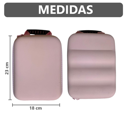 Bolsa de Maquillaje estuche neceser con Espejo con Luz LED