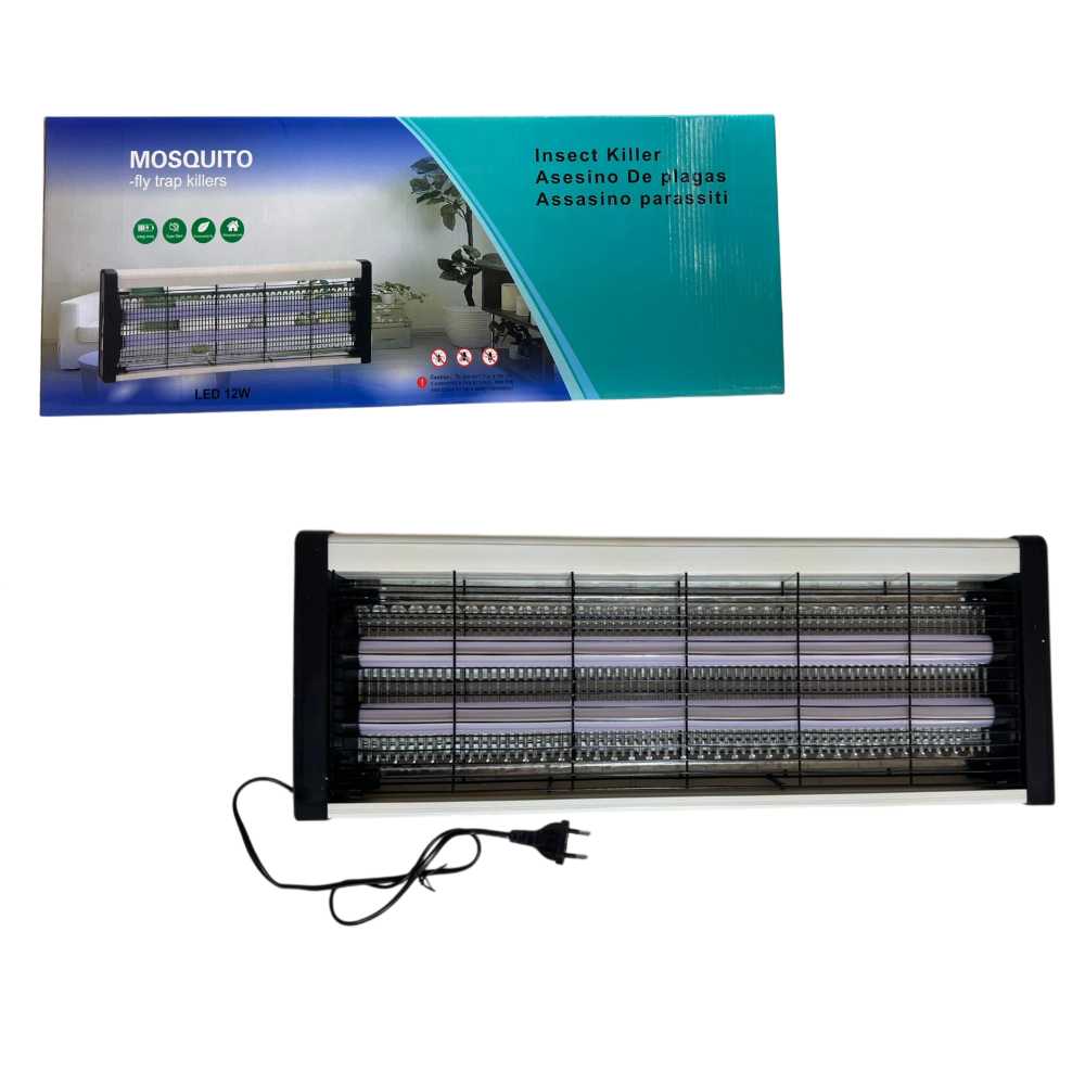 Lámpara Mata Mosquitos LED 12W Anti Insectos