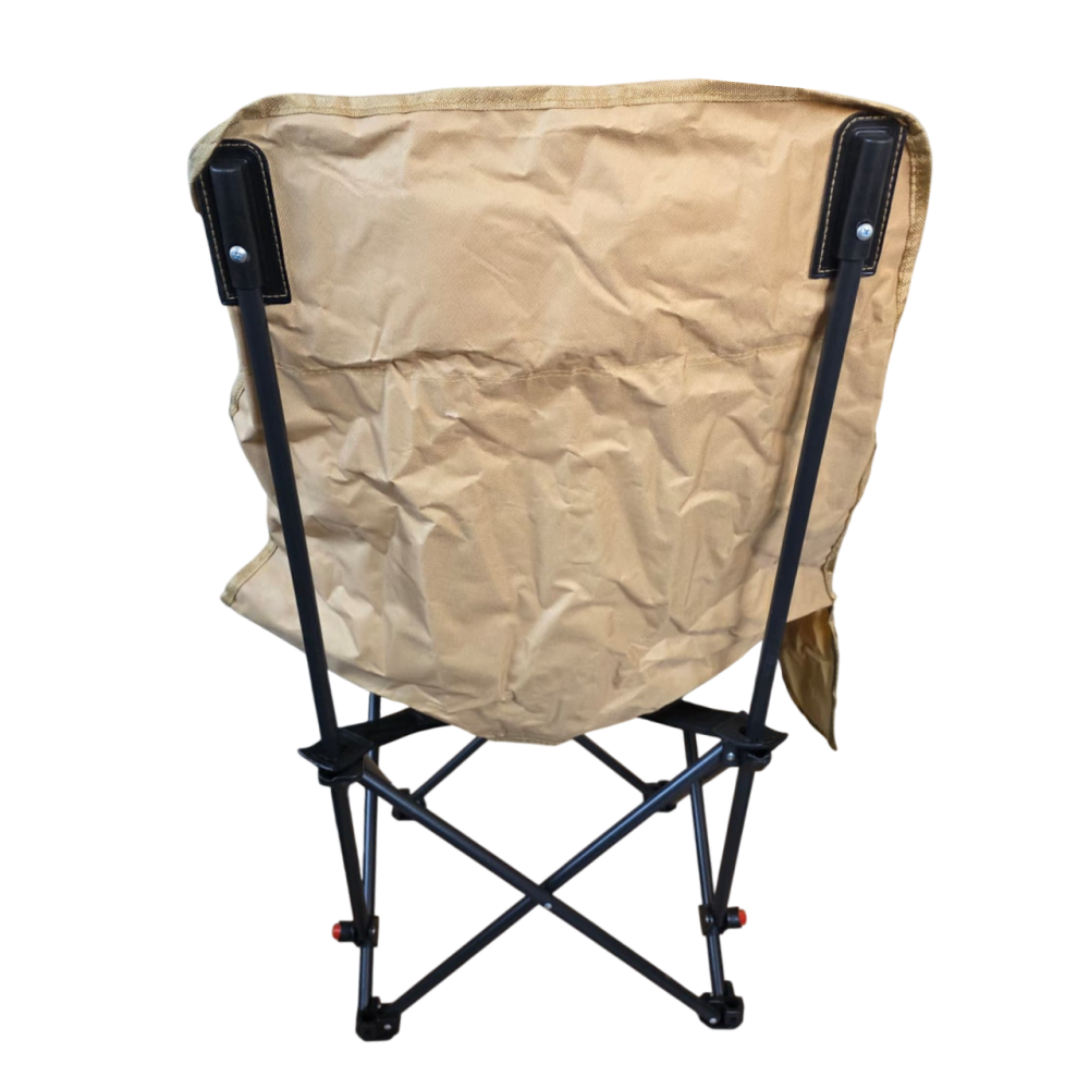 Silla de Camping 90cm alto compacta Regulador de espalda Plegable con bolsa