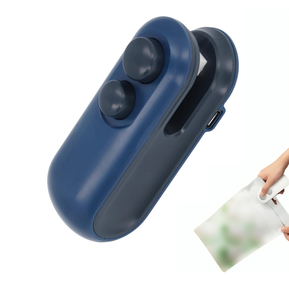 Sellador cortador de bolsas 2 en 1 magnético Recargable