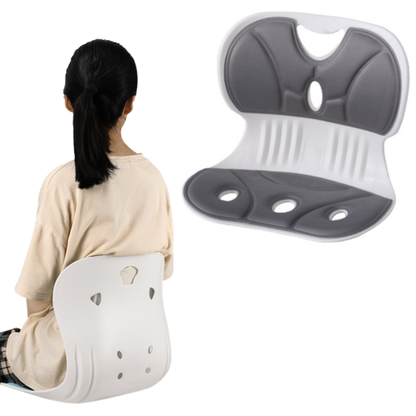 Asiento Cojín ergonómico de oficina con soporte para la espalda - Rosado