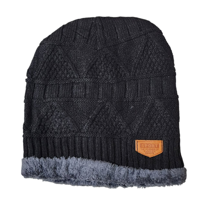 Gorro Chullo con Bufanda de lana y felpa para Invierno Unisex