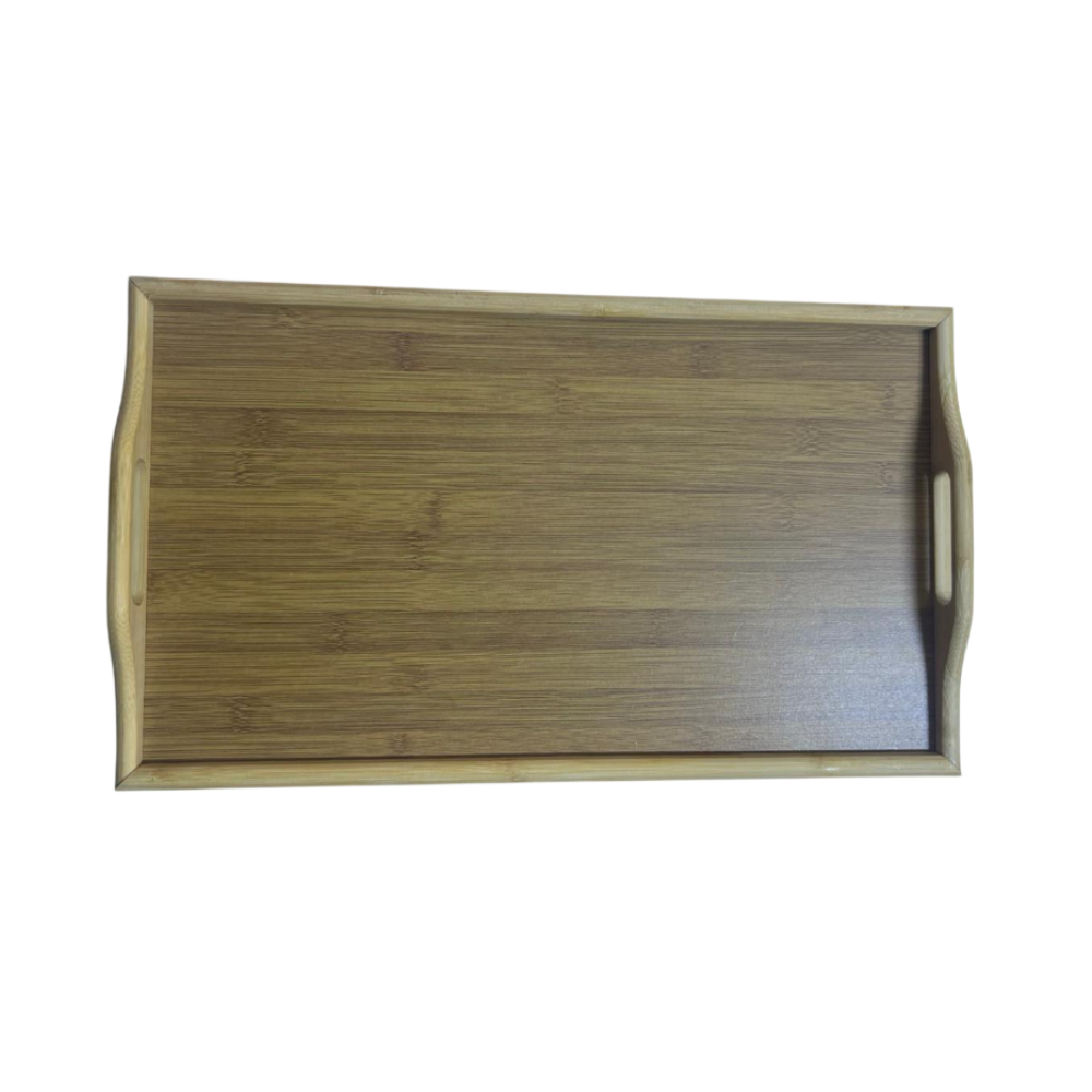 Bandeja Mesa de Cama de bambú para servir sala de estar dormitorio