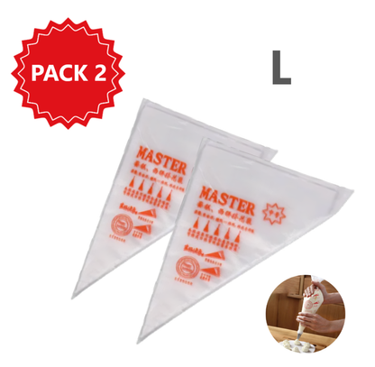 Bolsas de repostería desechables - Talla L