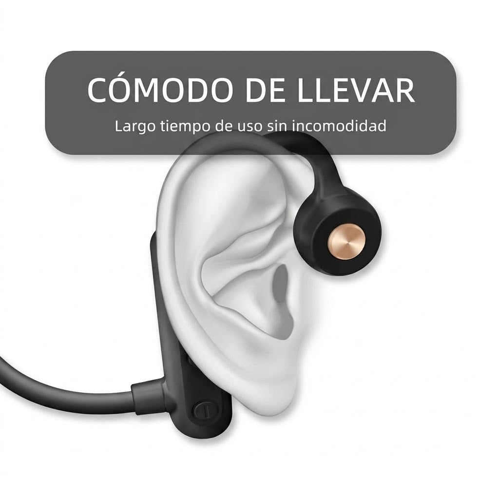 Auricular Deportivo Bluetooth hasta 10m Handsfree Con Micrófono