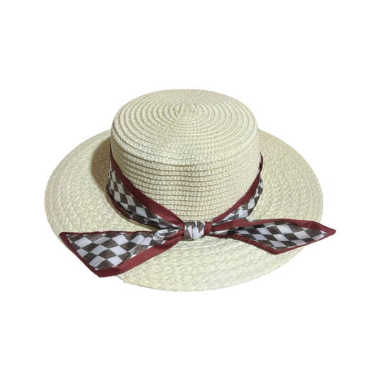 Sombrero con Listón elegante