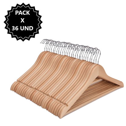 Pack de 36 24 ganchos para ropa, perchas, colgadores organizadores