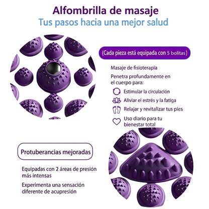 Alfombrilla Tablero de Acupresión para Masaje de Pies
