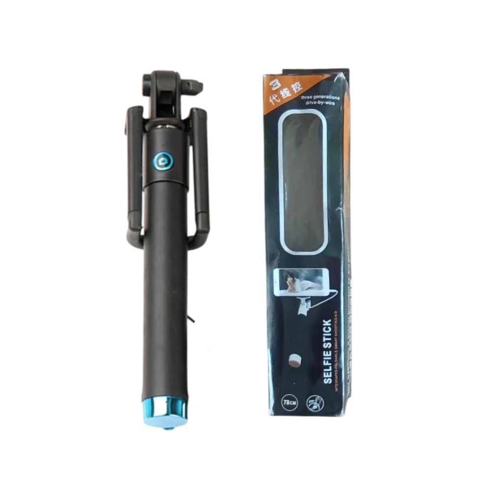 Selfie Stick Palo con cable de 78cm 270 grados