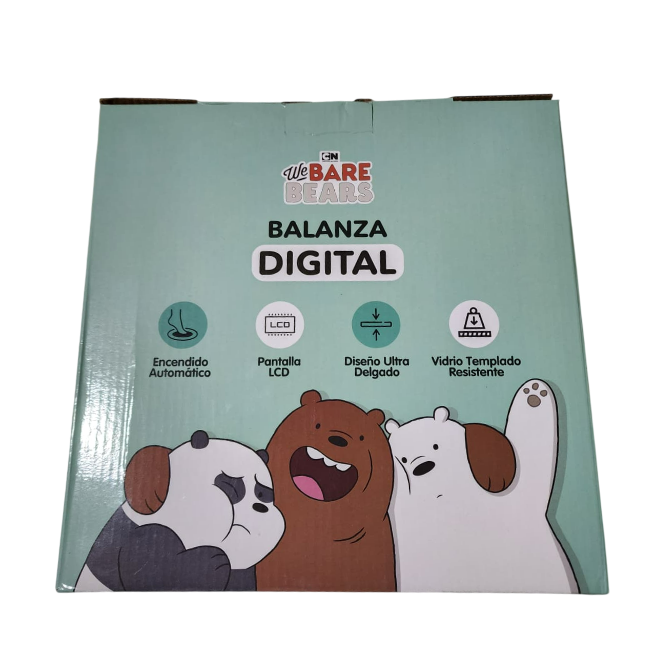 Balanza báscula para peso corporal a pila Diseño Escandalosos -  hasta 180 kilos