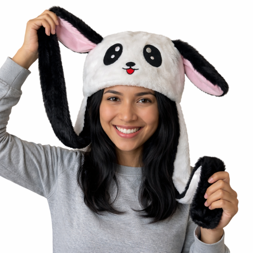 GORROS CON LUCES DE OREJAS MOVIBLES