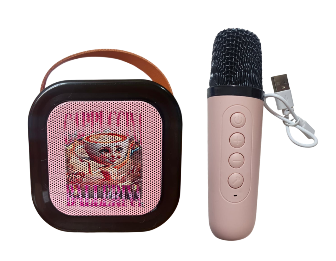 Parlante Bluetooth Karaoke con Micrófono