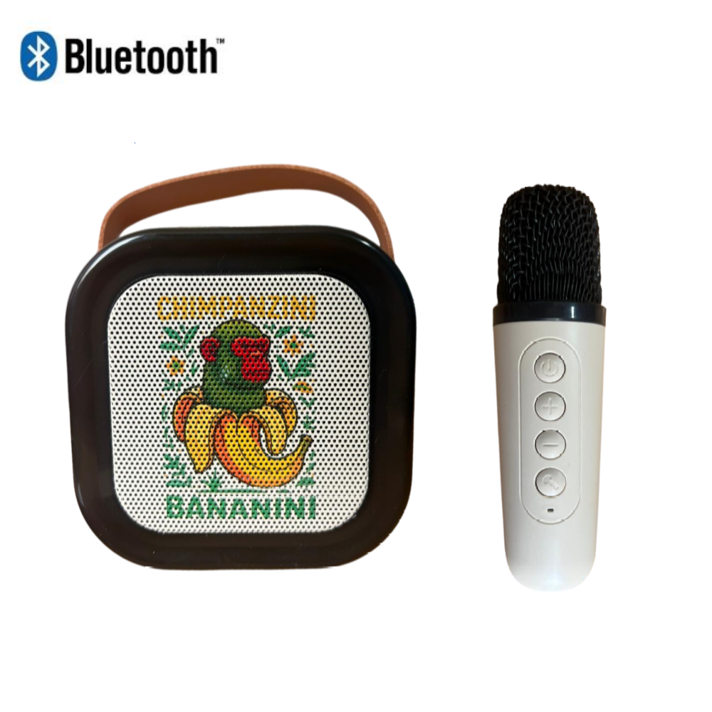 Parlante Bluetooth Karaoke con Micrófono