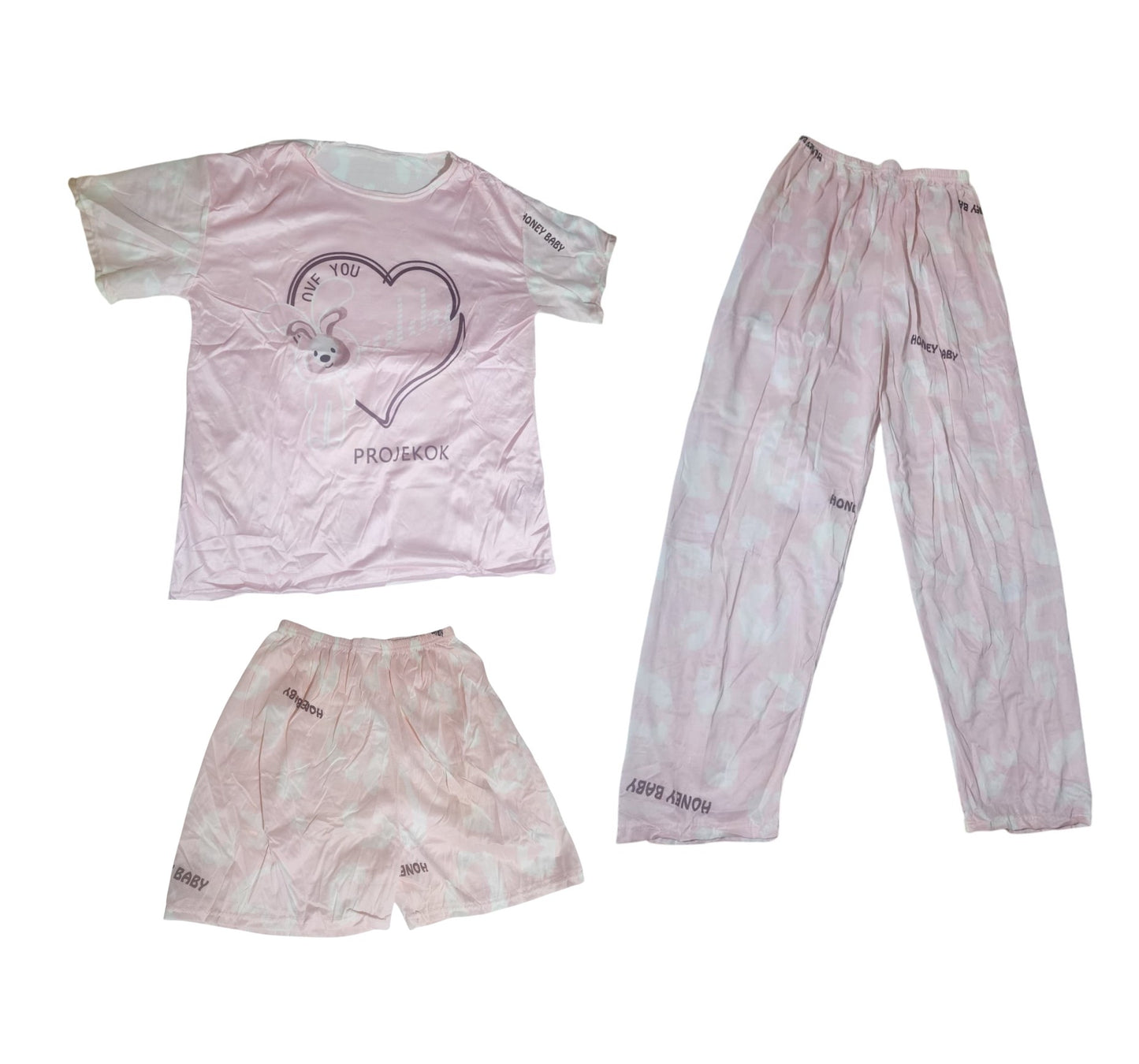 Pijama conjunto pantalon shot diseño kawaii