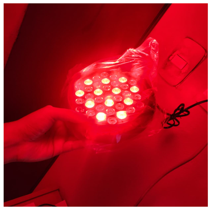 Lámpara Foco 36 LED tipo discoteca para fiesta con giro 360°