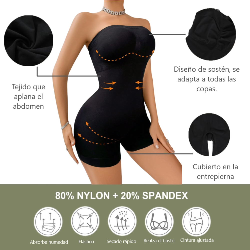 Ropa interior faja moldeadora de cintura bustier reductor