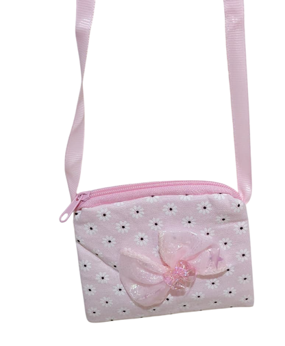 10 MINI BOLSO CON CIERRE ROSADO cartera