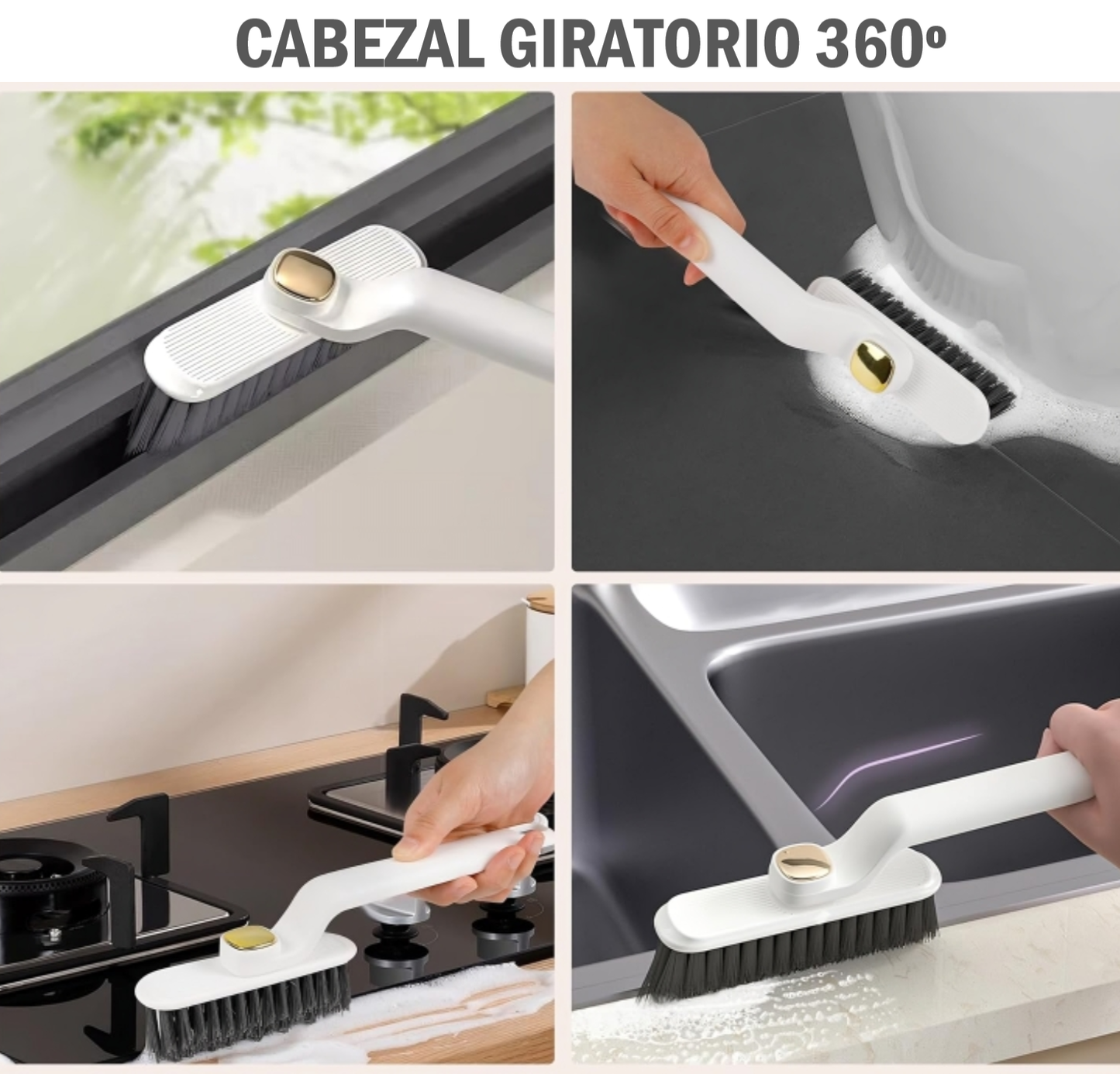 Cepillo paraLimpieza de Carro Hogar