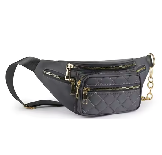 Canguro elegante de mujer con cierre colores