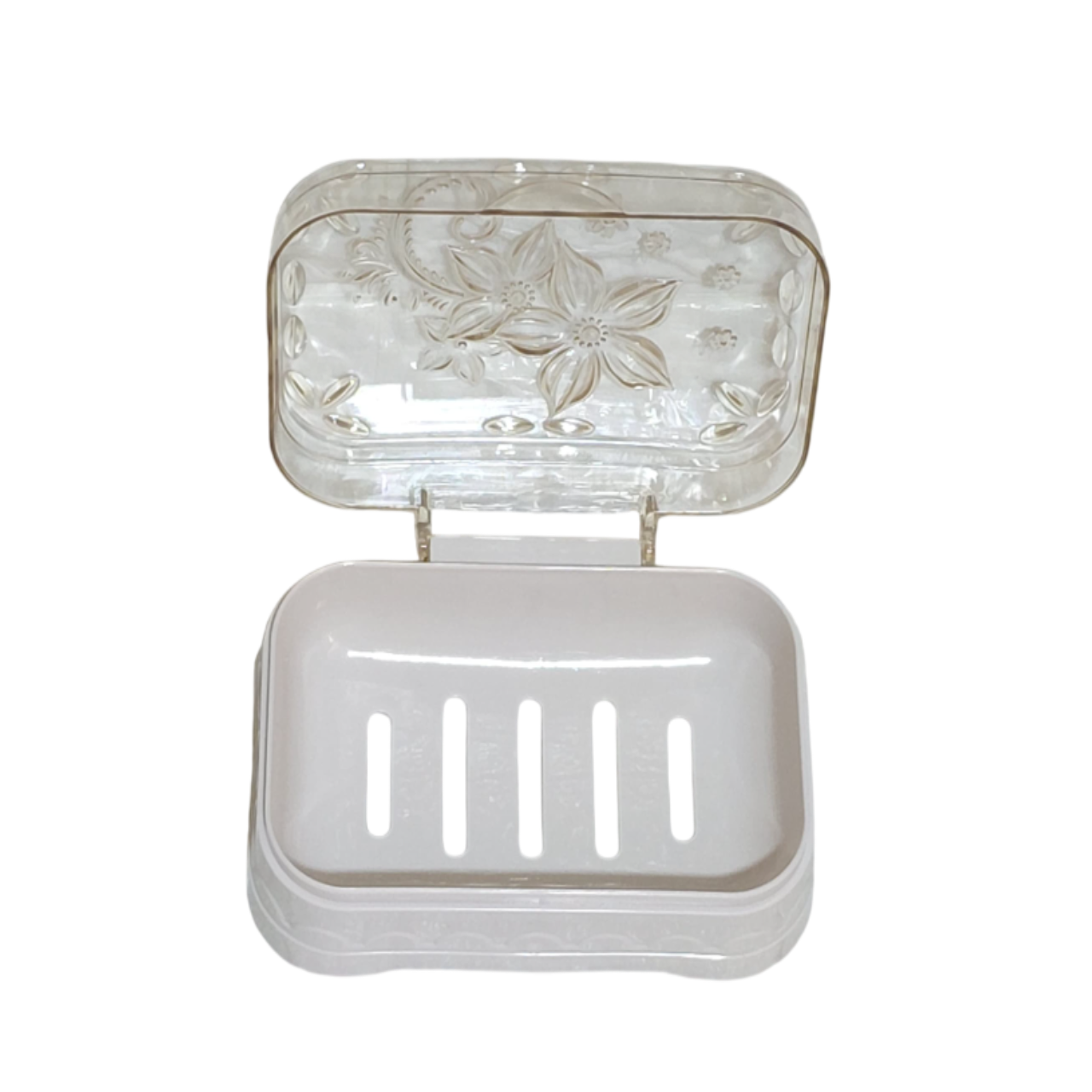 3 Jaboneras con diseño a flores