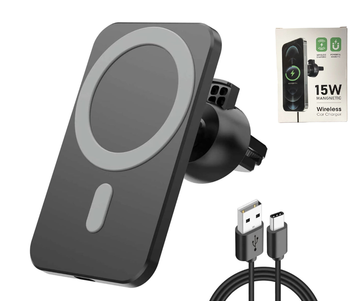 Cargador Magnético Inalámbrico 15w