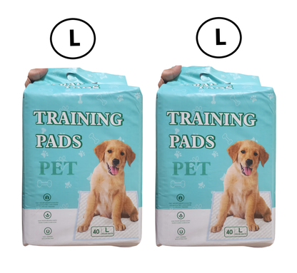 Kit 2 Pañales Piso Para Perros Entrenamiento Absorbente60x60