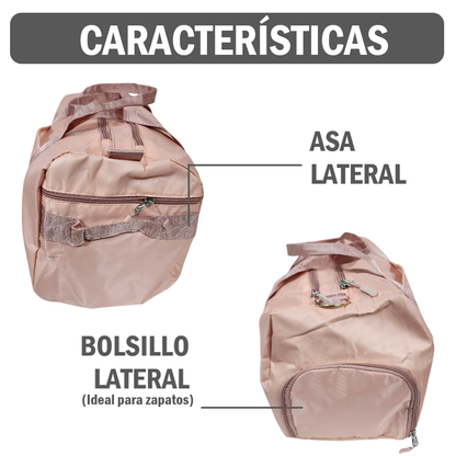 Bolso de viaje de gran capacidad con compartimento para zapatos