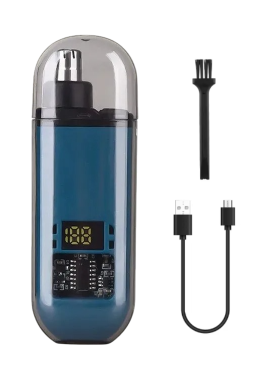 Mini Afeitador Nasal y cabello portátil recargable