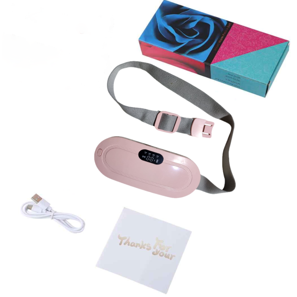 Masajeador Almohadilla térmica para calambres menstruales