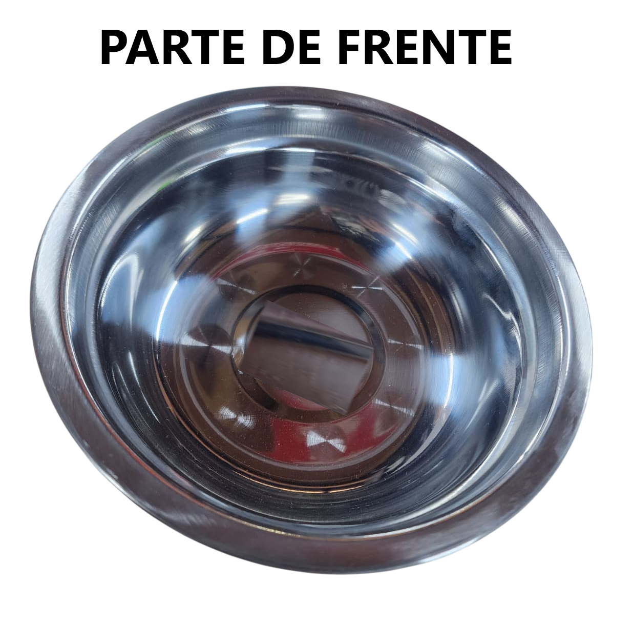 6 TAZONES DE METAL 16.5CM PESADO 72G PEQUEÑO