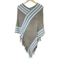 Pullover Poncho Chal Elegante de Mujer