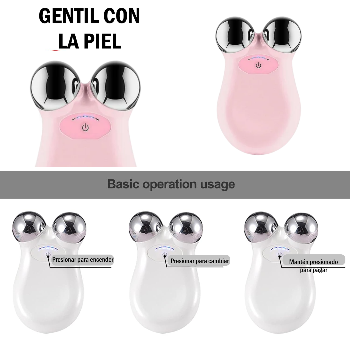 MASAJEADOR PORTATIL RECARGABLE